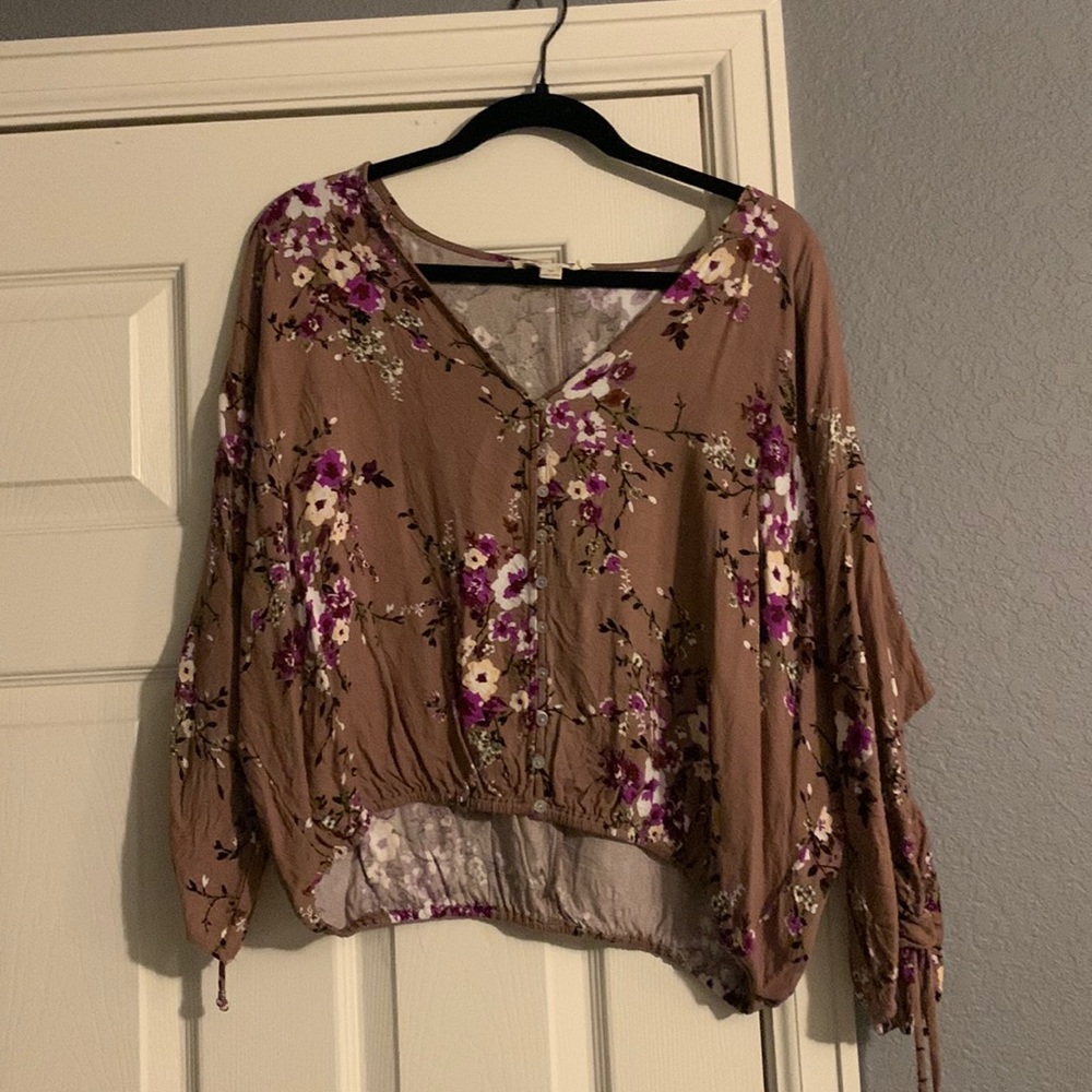 Floral long sleeve